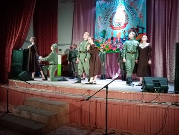  4 мая  в актовом зале МБОУ Школа № 154 состоялся праздничный концерт «Русский, советский, российский солдат! Я славлю подвиг твой #2