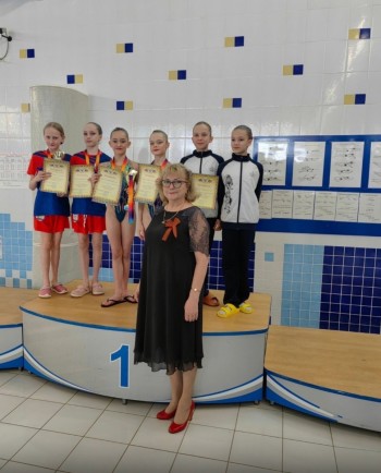 Сегодня в бассейне СамГТУ состоялся Парад открытия Всероссийских соревнований по синхронному плаванию «Принцесса Волги» #4